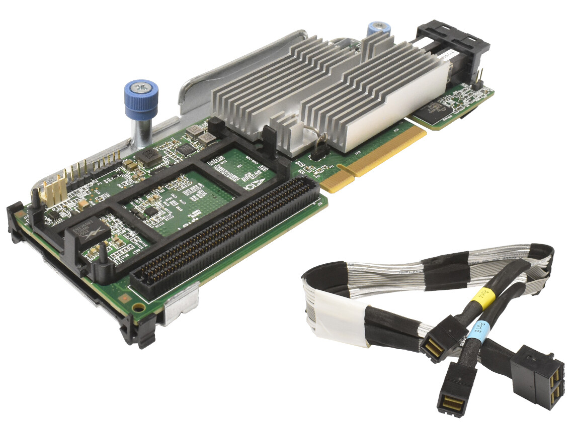 Cisco UCSC-SAS12GHBA 12G 8-Port SAS HBA IT-Mode Controller +Cables 03-27010-0...