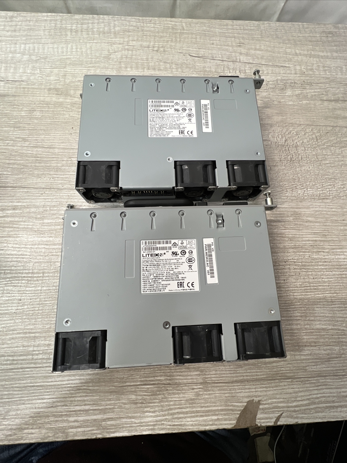 Lot Of 2 - Cisco PWR-ME3KX-AC AC Power for ME-3600X
