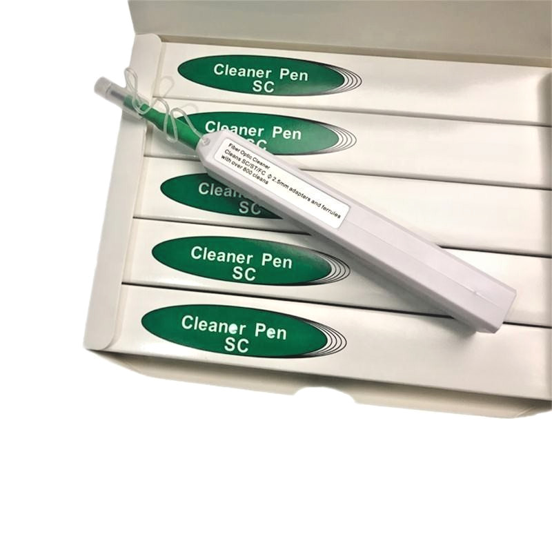 50pcs Pen One-Click Cleaner 2.5mm SC/FC/ST Cleaning Optic Fiber Pen Connector