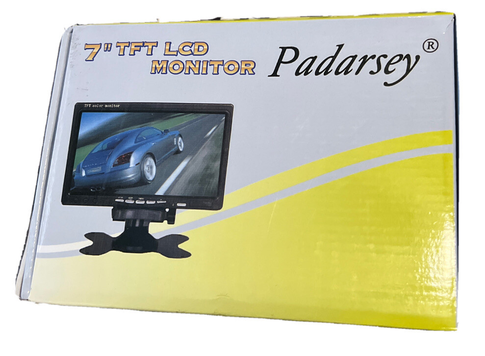  7 Inch Monitor HDMI - 1024x600 HD TFT LCD Screen Display AV VGA Input Built 
