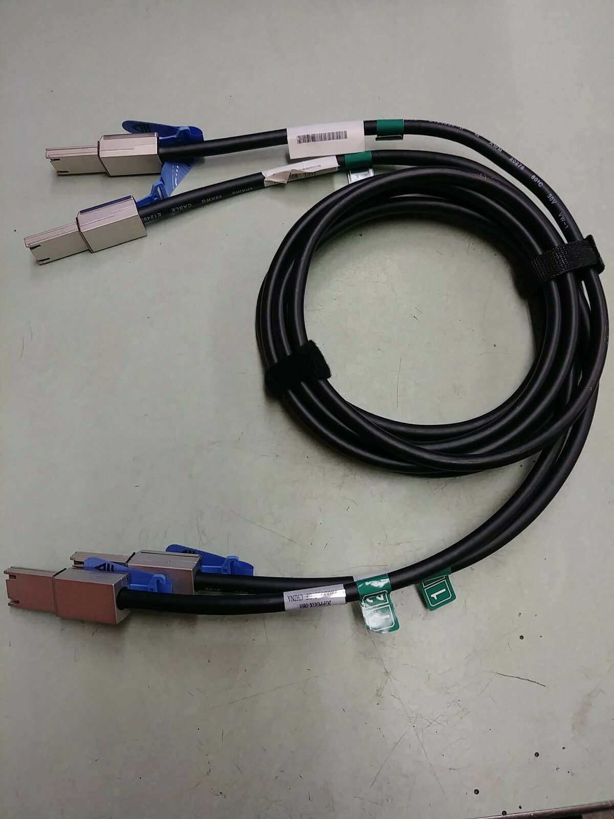 (2) HP 2GFPGGX-08H 407344-003, 408767-001 Cable