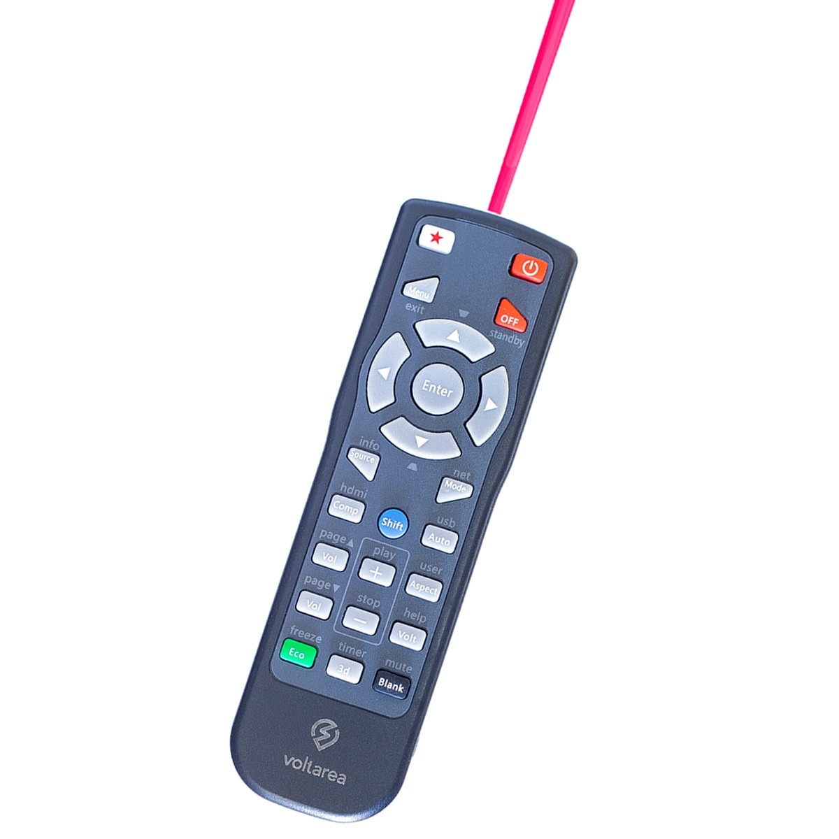Remote Control For Dell M209X 1209S 1210S 1409X projector with Laser Pointer
