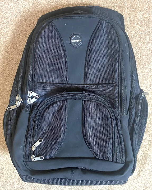 Kensington Contour Computer Backpack 16" Laptop Lumbar Support Panel