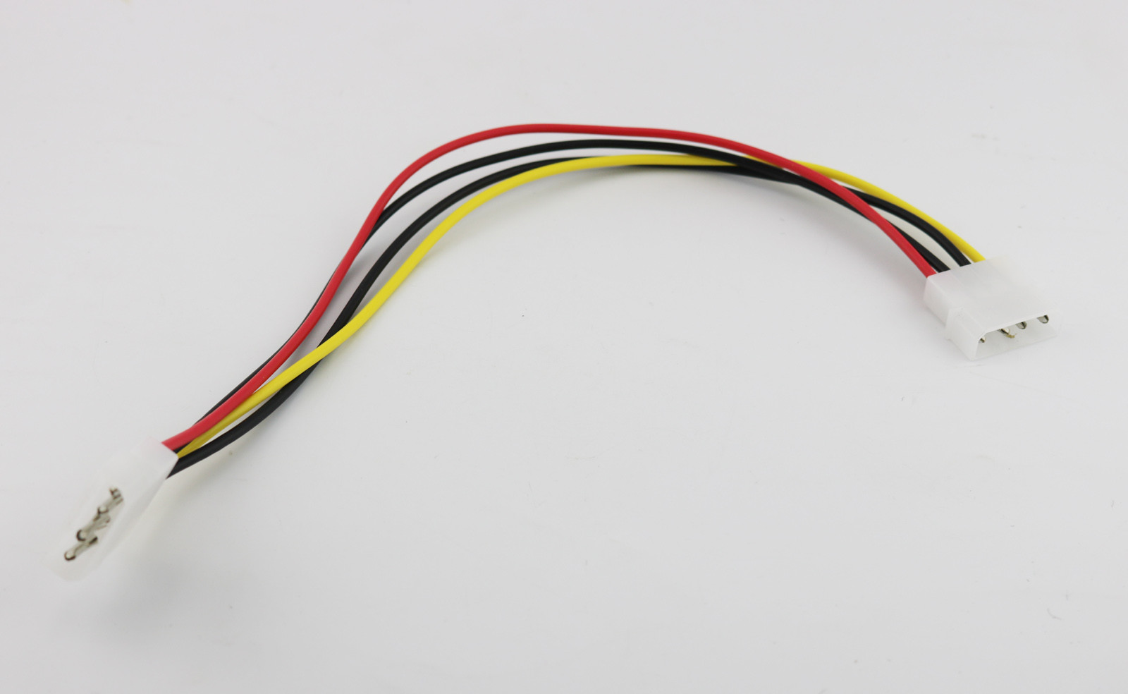 10pcs Molex 4 Pin Male to LP4 Male Power Extension Adapter Connector Cable 30cm