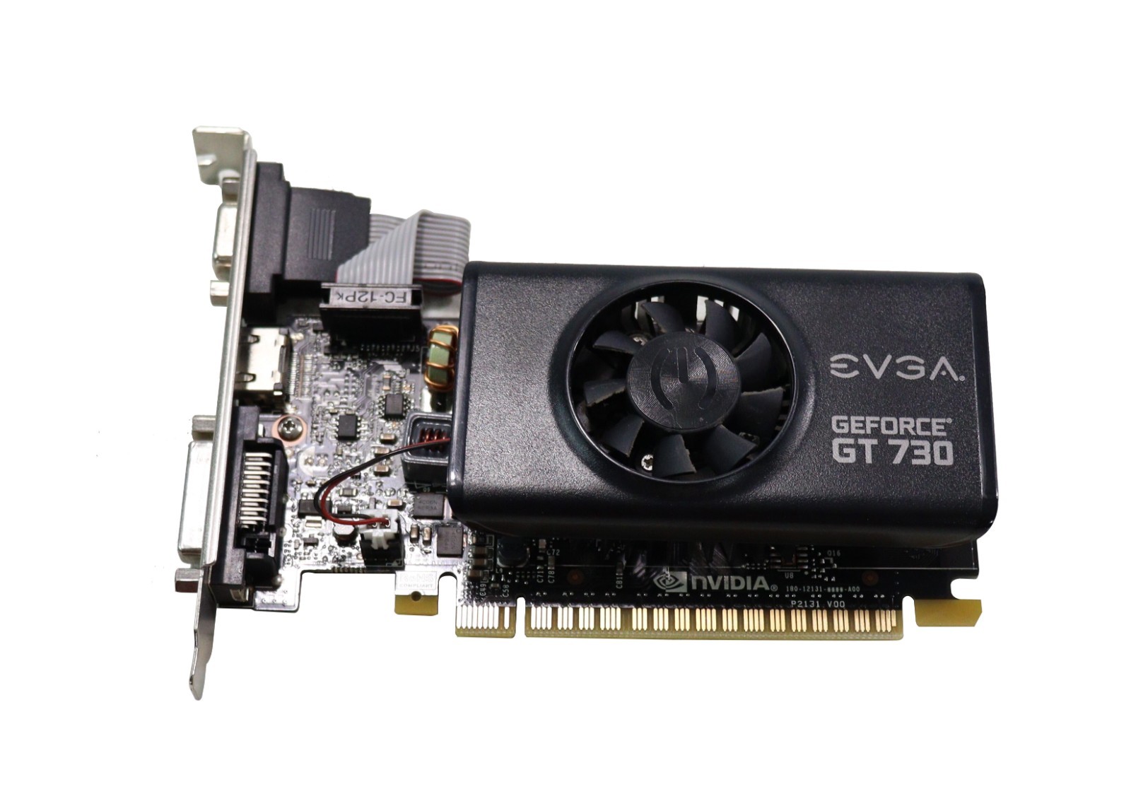 EVGA GeForce GT 730 2GB Graphics Card (02G-P3-3733-KR) USED