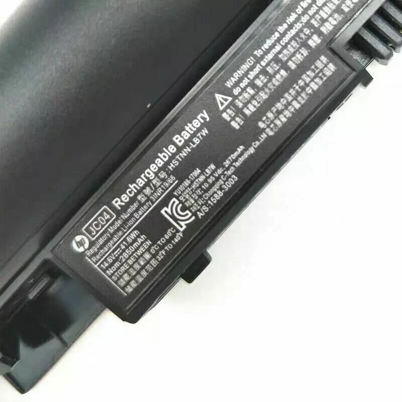 41.6Wh JC04 Genuine Battery For HP HSTNN-LB7W HSTNN-IB7V 919700-850 919701-850