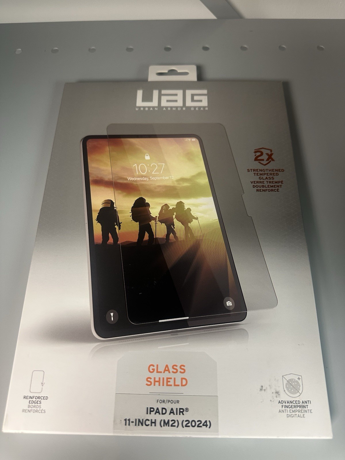 UAG iPad Air 11" Glass Screen Protector (6th Gen, 2024, M2) – Glass Shield – New