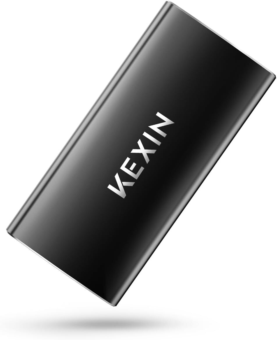 KEXIN External SSD USB-C Portable SSD USB 3.0 1TB External Solid State Drive