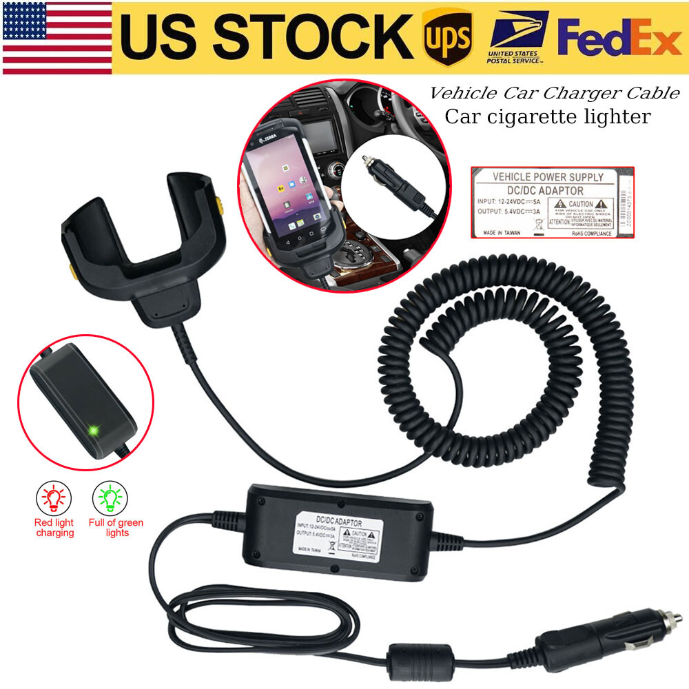 Vehicle Car Charger Cable Suit Symbol  TC70 TC75 TC77  CHG-TC7X-CLA1-01