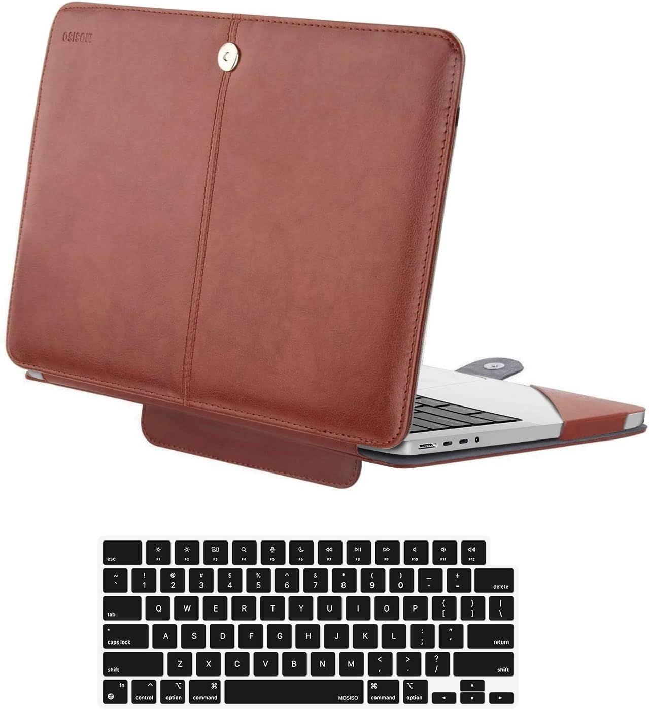 PU Leather Folio Protective Stand Cover Sleeve with Keyboard Cover for Phone