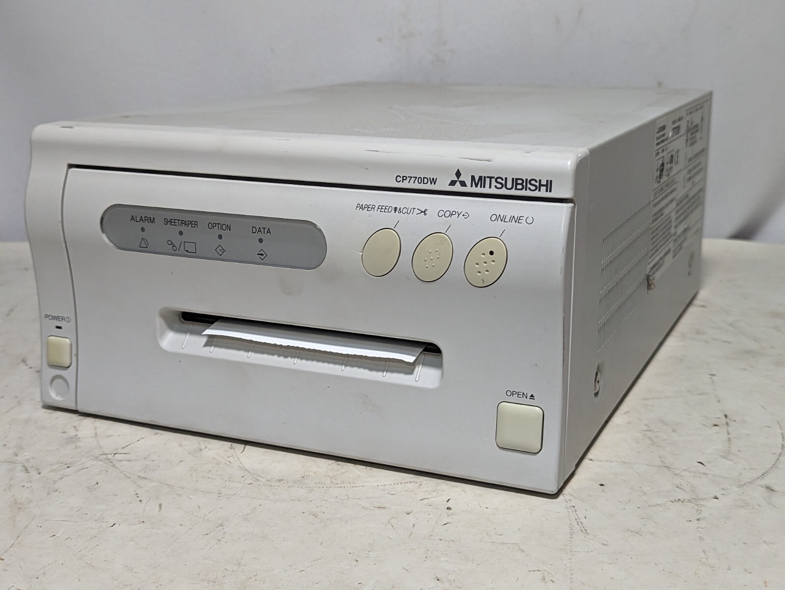 Mitsubishi CP770DW digital color printer