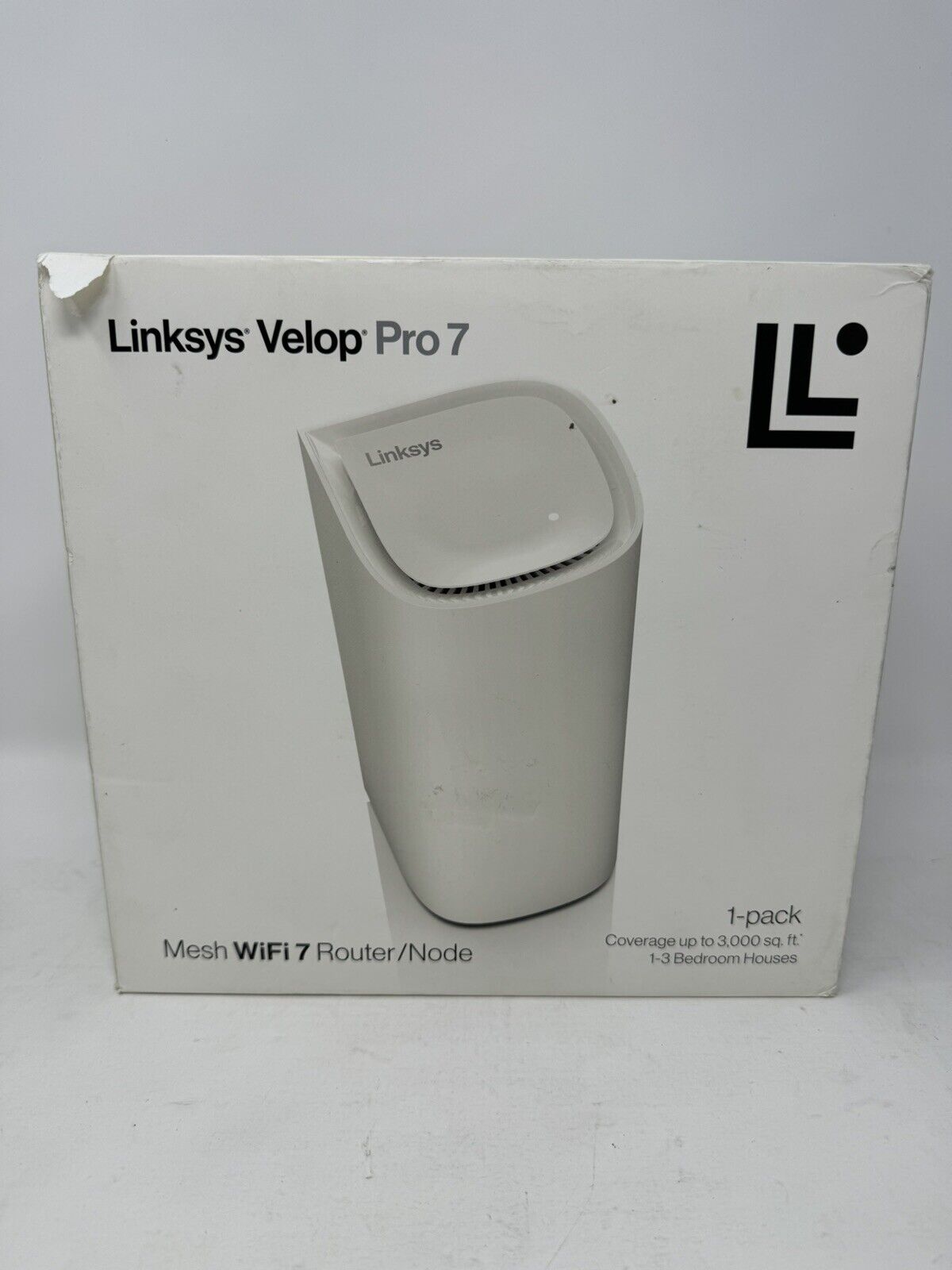 Linksys - Velop Pro 7 BE11000 Tri-Band Mesh Wi-Fi 7 System - White
