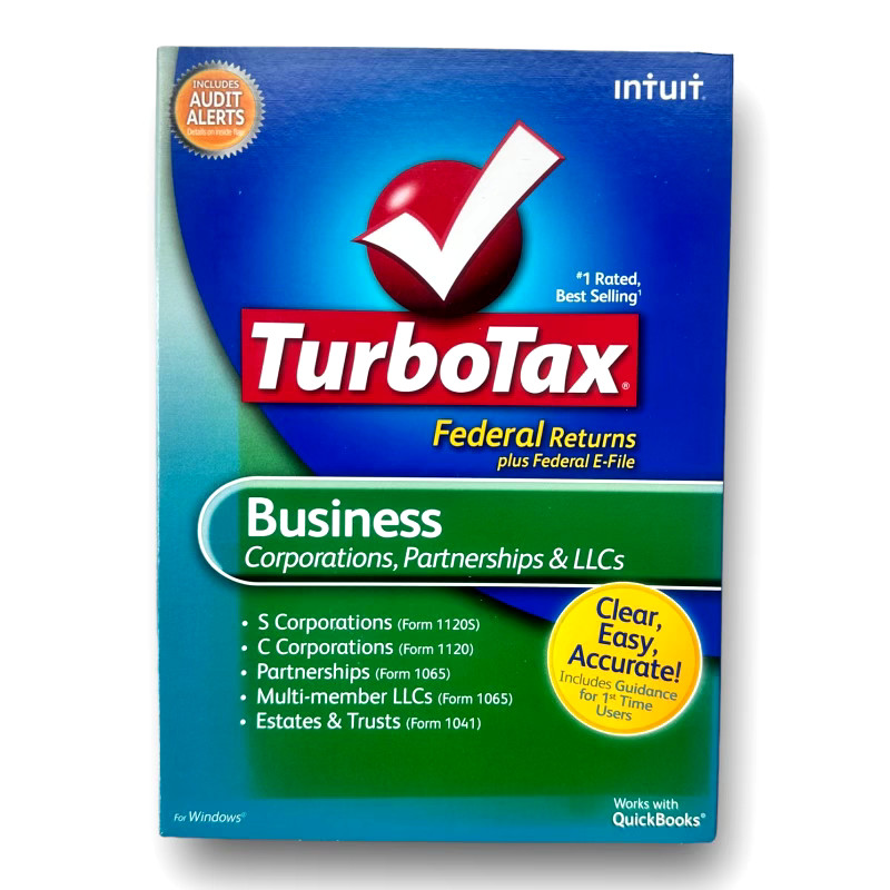 TURBOTAX BUSINESS 2010: Corporations, Partnerships & LLC'S Federal & E-File