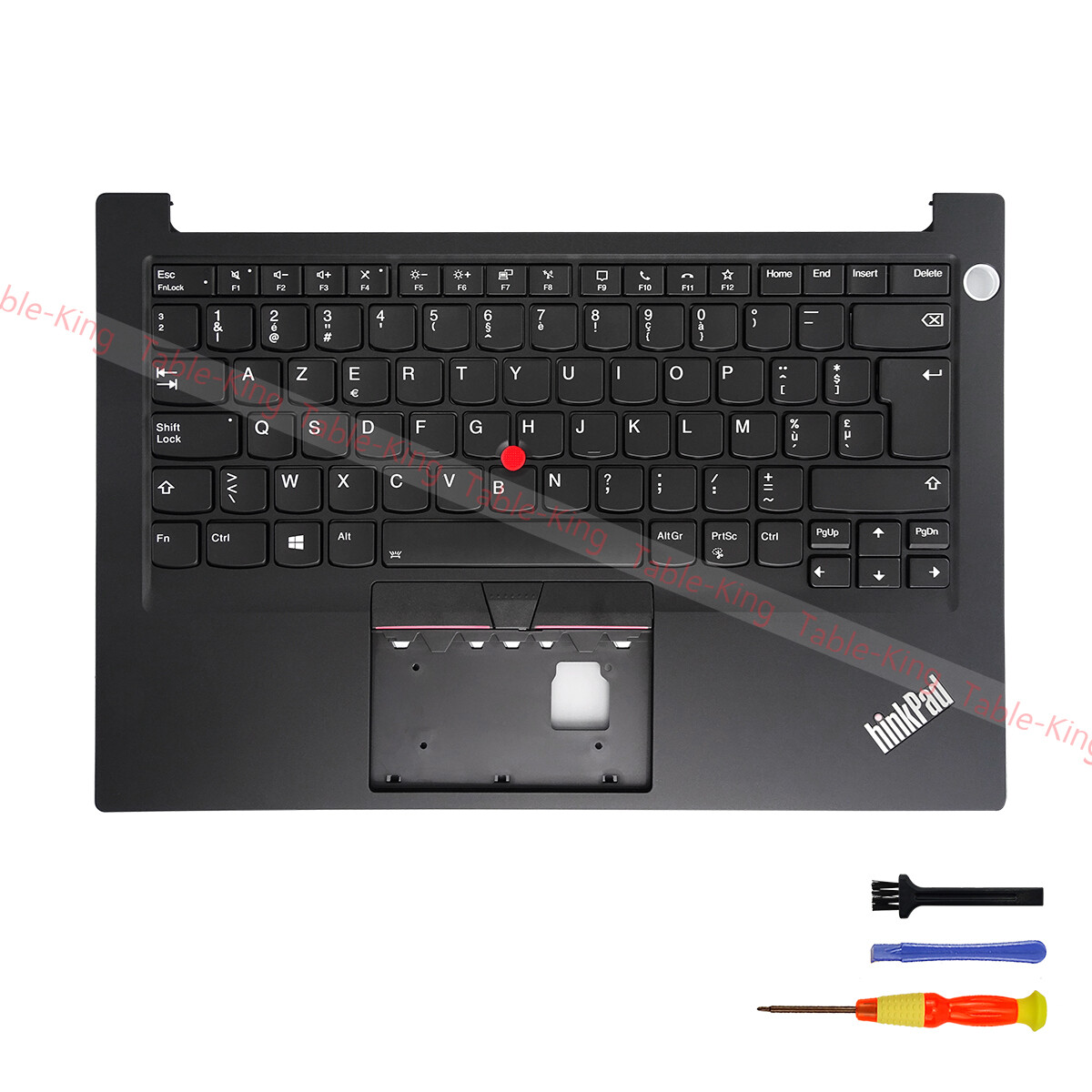 Belgian Backlit Palmrest Keyboard for Lenovo Thinkpad E14 Gen2 Gen3 Gen4