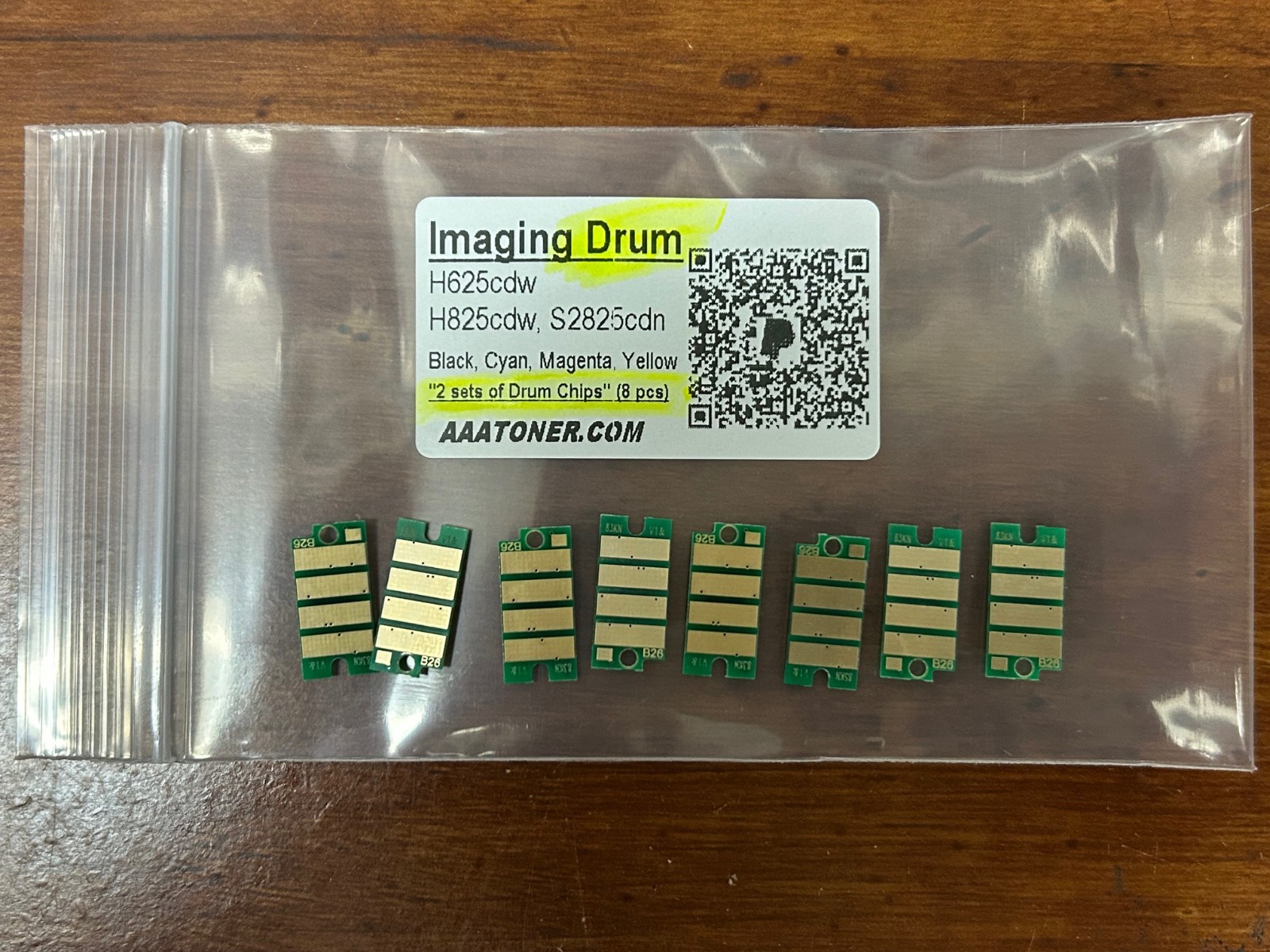8 x Imaging Drum Chip Refill for Dell H625cdw, H825cdw, S2825cdn Cloud Printer