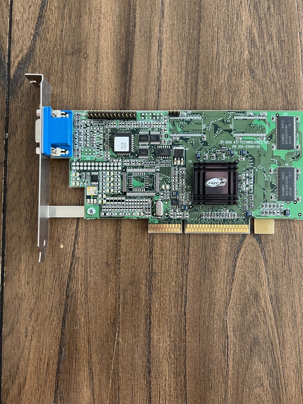Vintage ATI Rage 128 Graphics Card "Graphics by ATI"