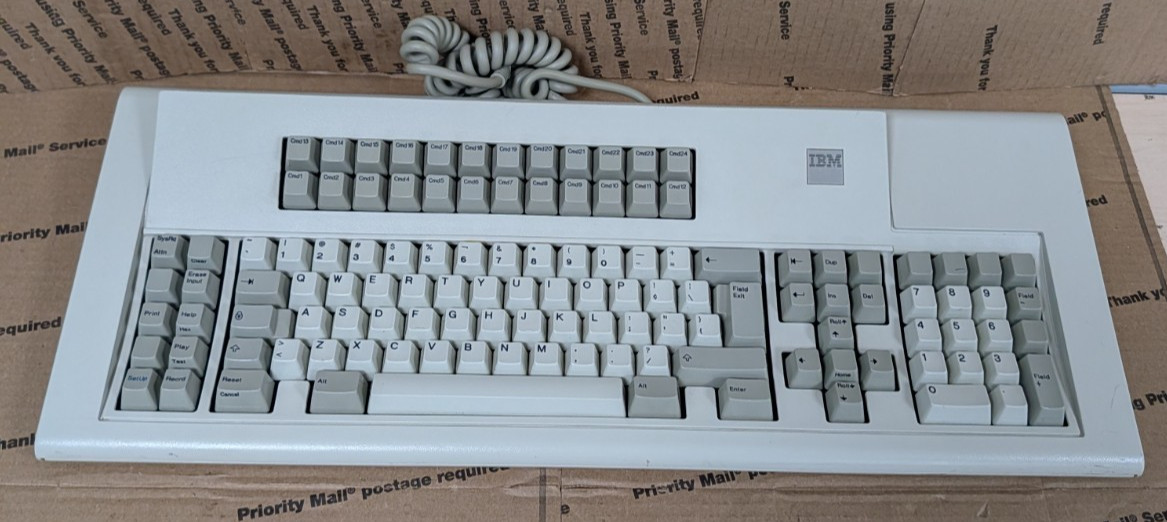 (Vintage) IBM 19936 Model M Clicky Keyboard P/N 1397979