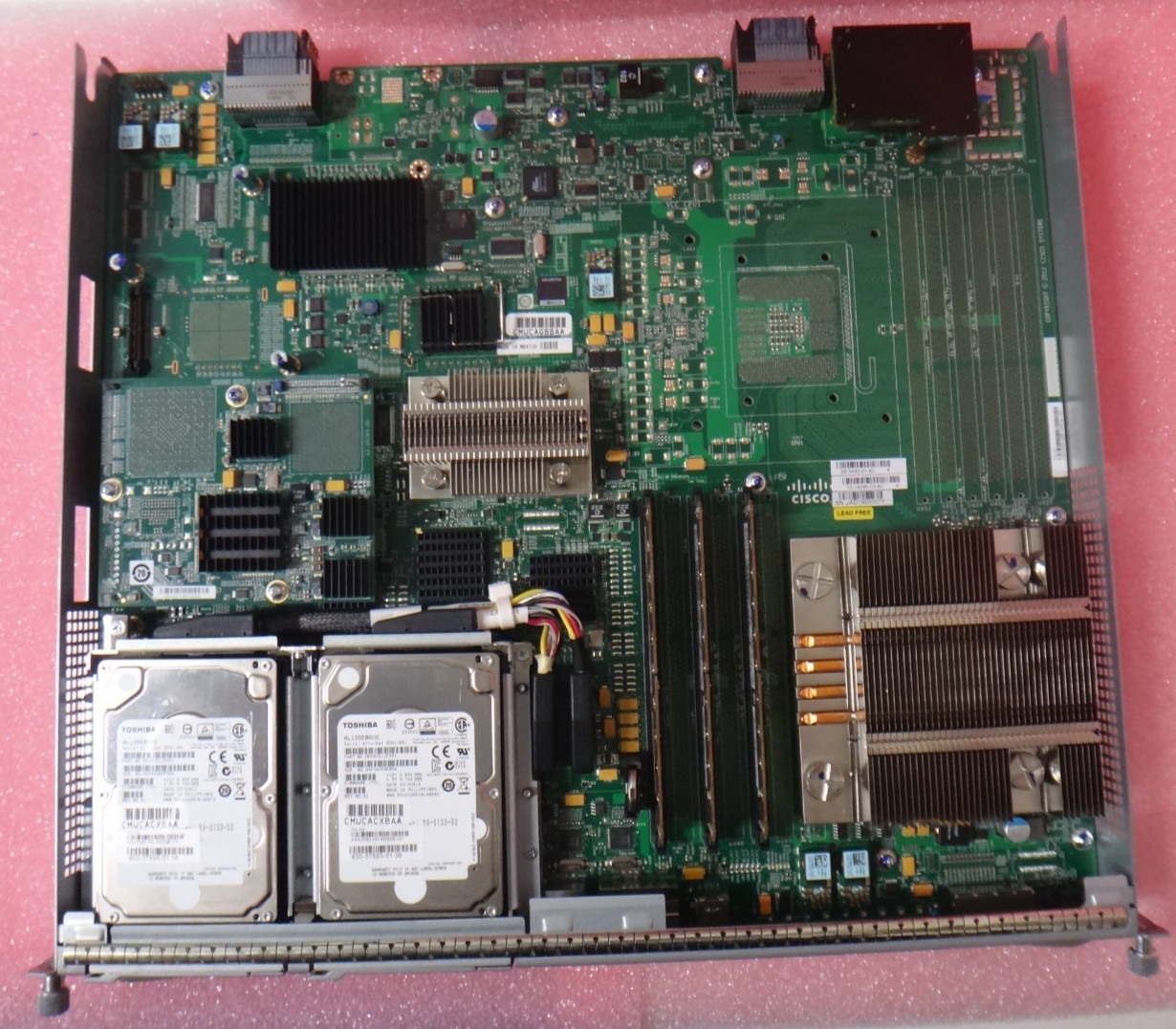 CISCO  ASA 5585-X SFR SSP-10 with 600GB X2 Security Services Processor OPEN BOX