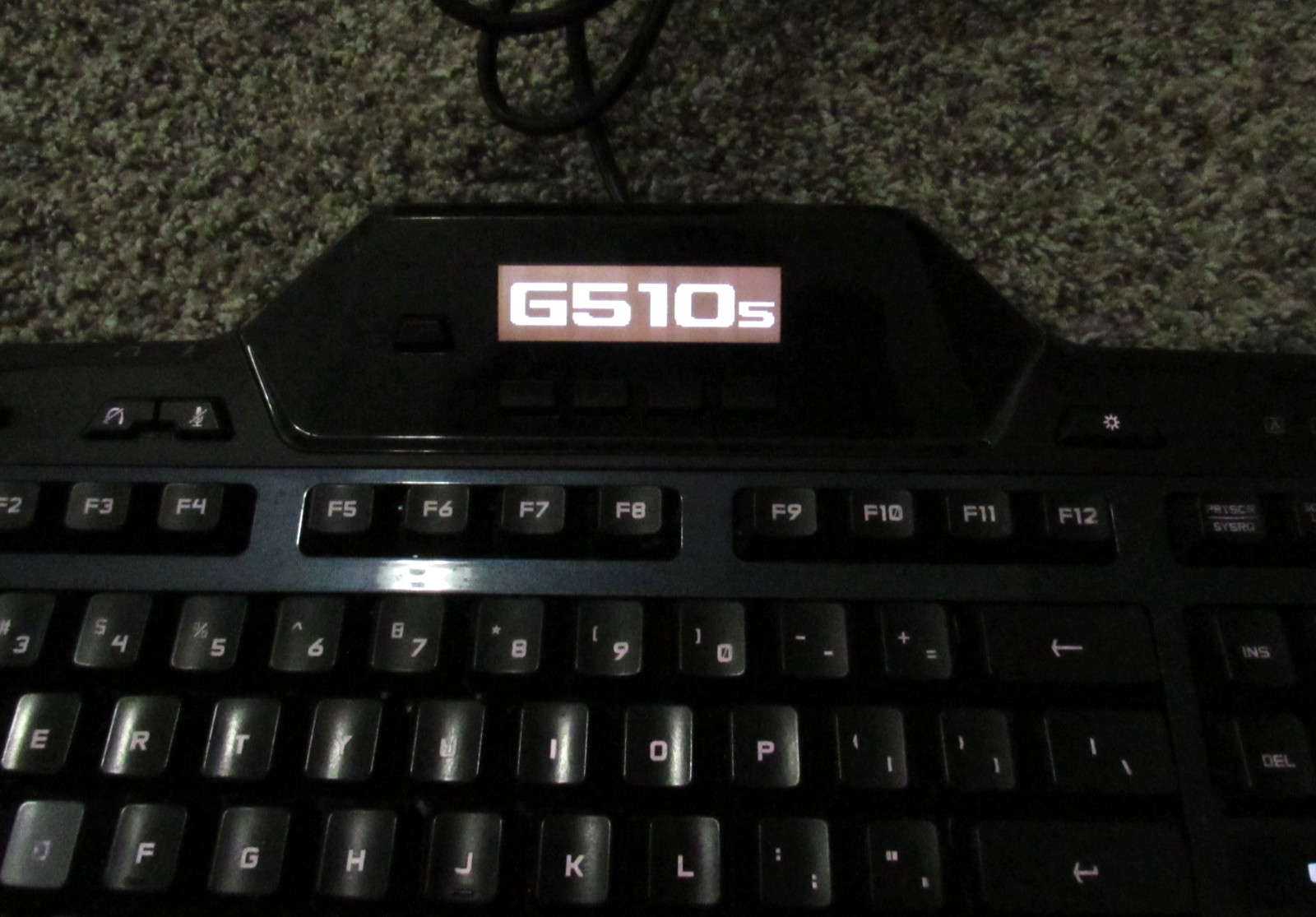 Logitech G510s Wired Gaming Keyboard with Game Panel LCD Screen Tested