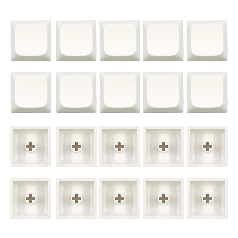 20 Pieces XDA Profile 1U 1X Dye Sublimation PBT Keycap for Mechanical Keyboard