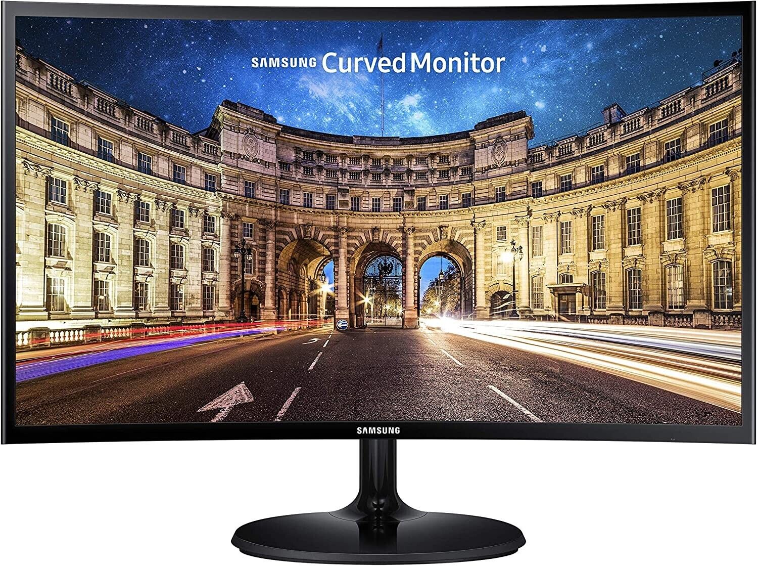 Samsung 27-inch Business 390 Series C27F390FHN Curved Screen LED-Lit Monitor