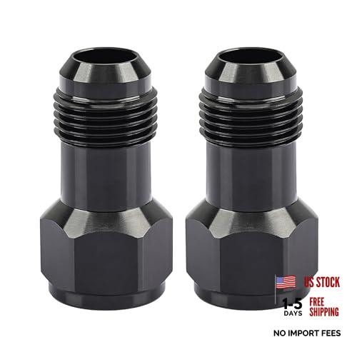 Extender Female to Male Extension Fitting Adapter Aluminum 2PCS 8AN