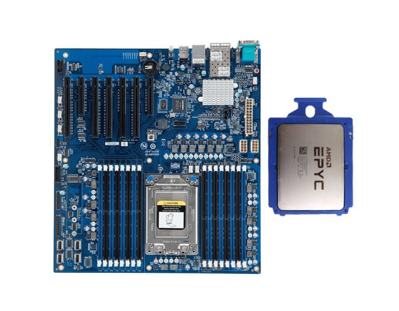 Gigabyte MZZ31-AR0 server mainboard AMD EPYC 7601 32c/64t 2.7Ghz CPU 180w