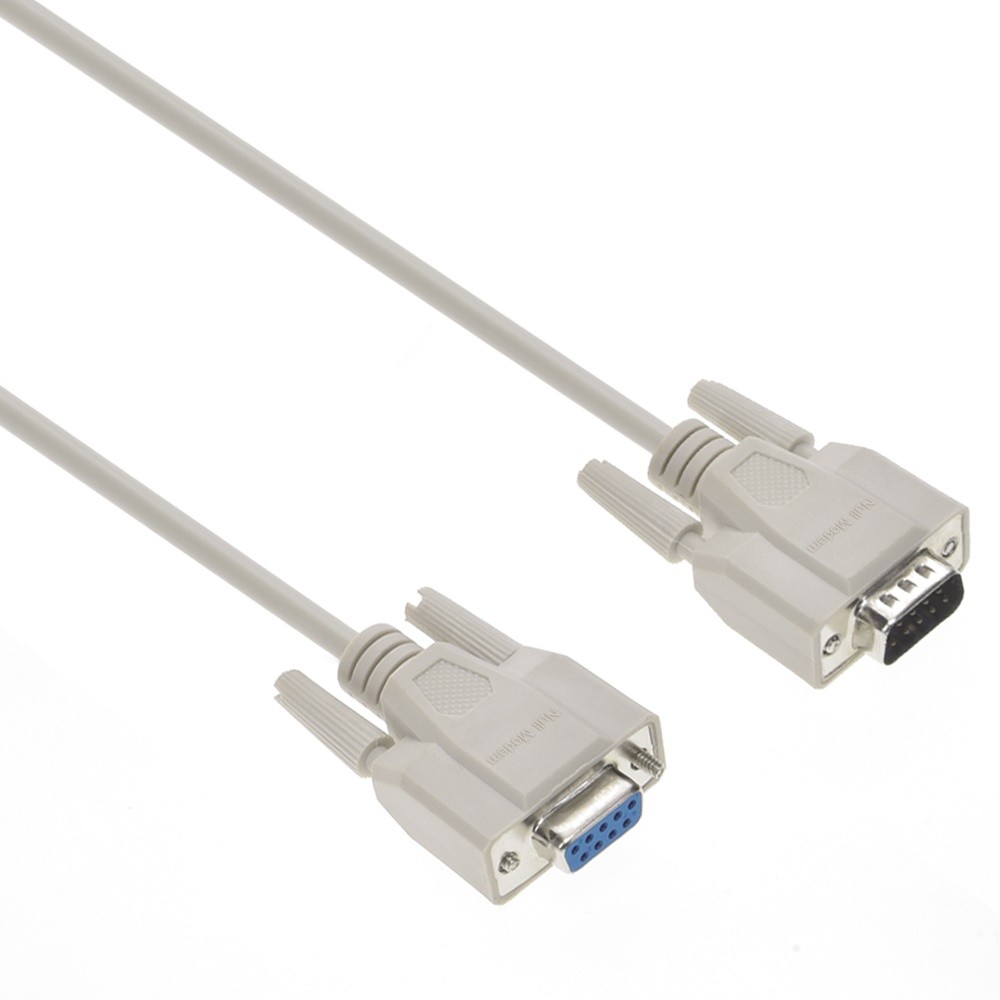 20 Pack of 25Ft DB9-M/F Null Modem Cable