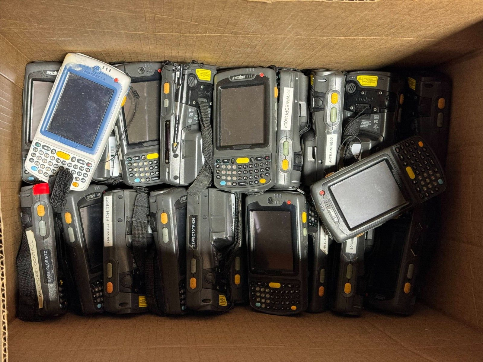 AS IS Motorola Symbol MC75A0 Mobile Handheld Computer lot of 57 not tested