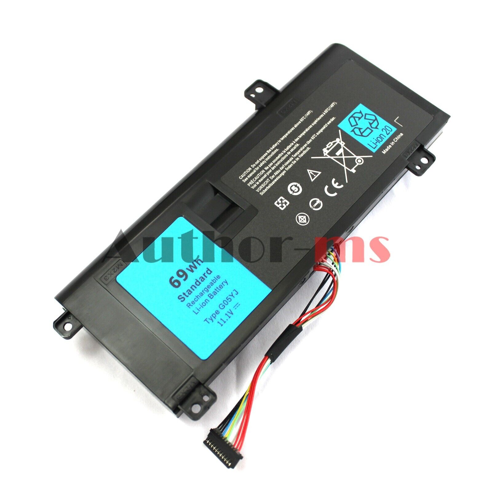 New G05YJ P39G 69Wh Battery for Dell Alienware 14 A14 M14X R3 R4 ALW14D Y3PN0