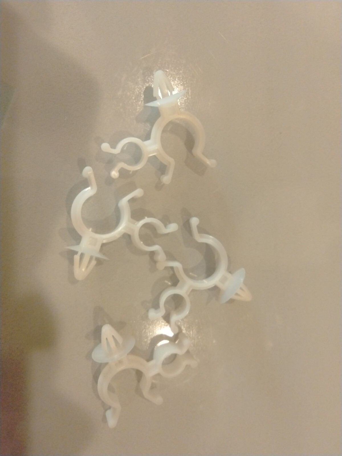 OEM Whirlpool Washer hose W11050231 - Clips Total Of 4
