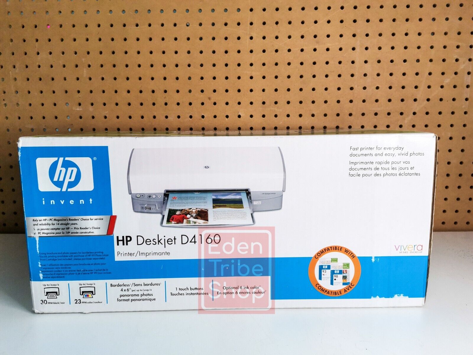 HP Deskjet D4160 Digital Photo Inkjet Printer Sealed New