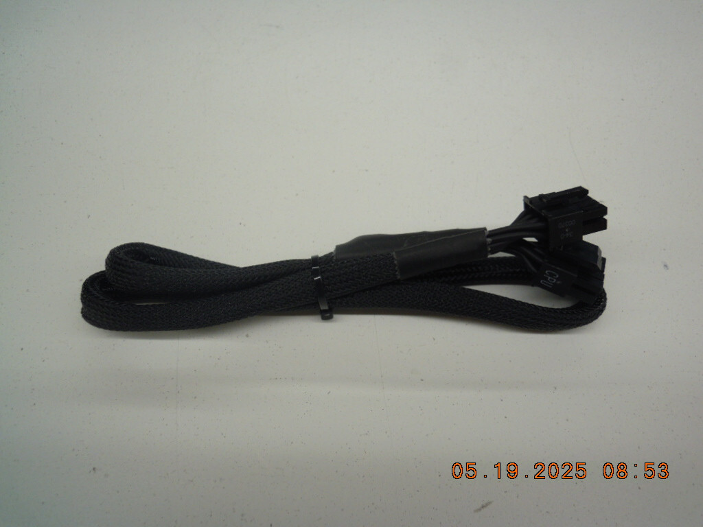Corsair Type 4 CPU Power Cable | 8 pins to 4 x 4 pins | RM750i | HX750 | HX1050