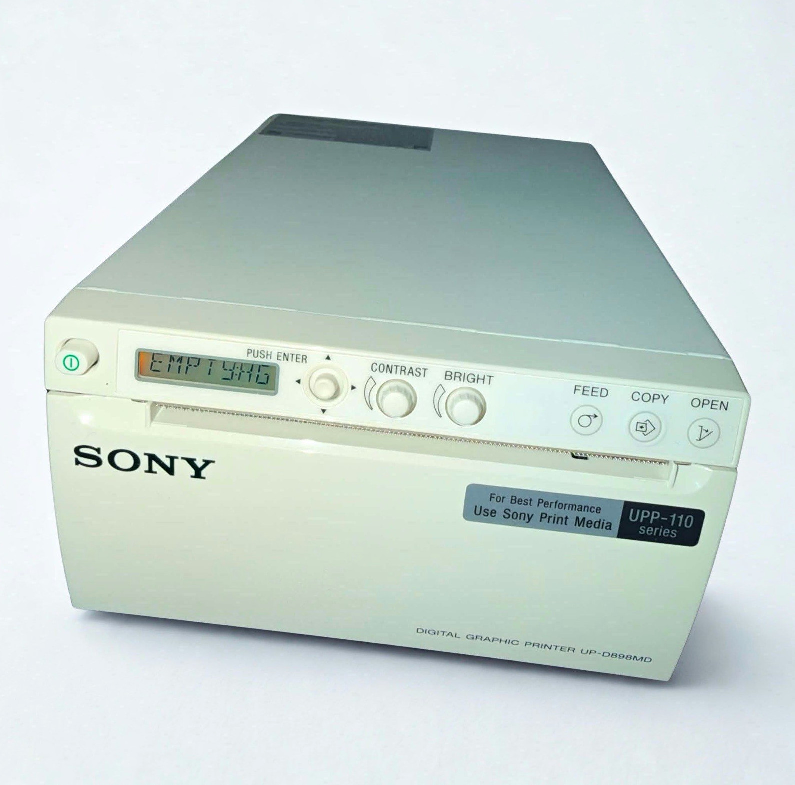 Sony UP-D898MD Thermal Digital Photo Printer B&W Autocut Parallel. Tested.
