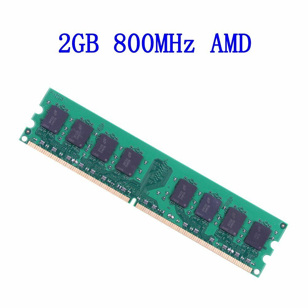 For Kingston 8GB Kit (2x 4GB) 2GB 1GB DDR2 800MHz AMD PC Desktop Memory RAM Lot