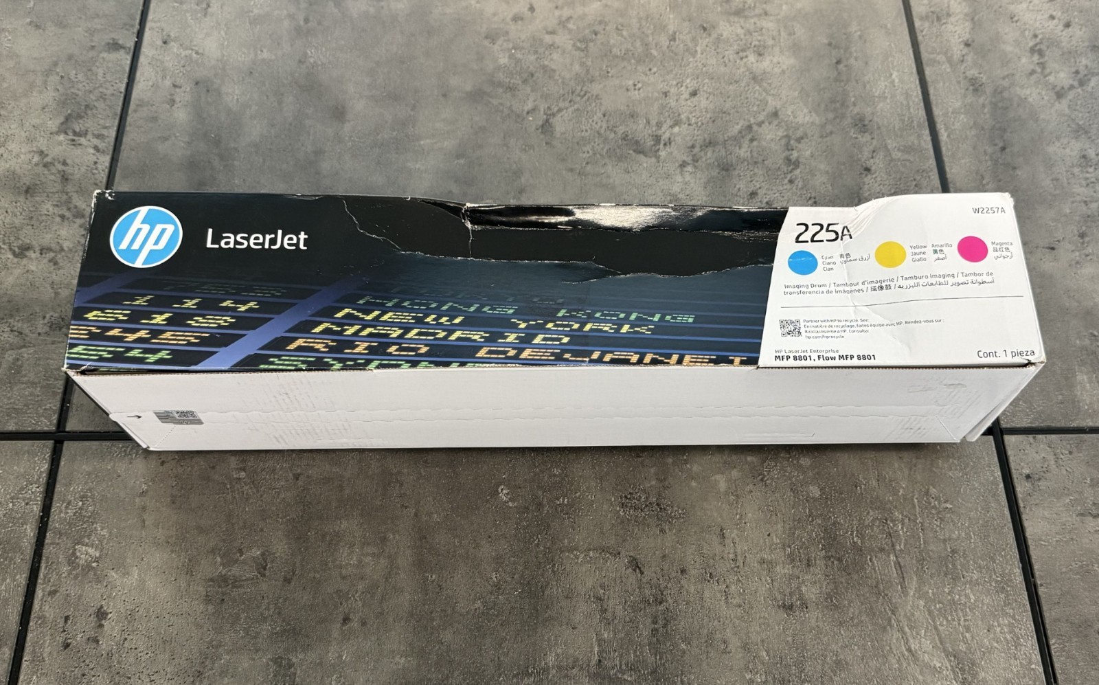 NEW Sealed ( view the image )HP 225A LaserJet CYM Original Imaging Drum P#W2257A