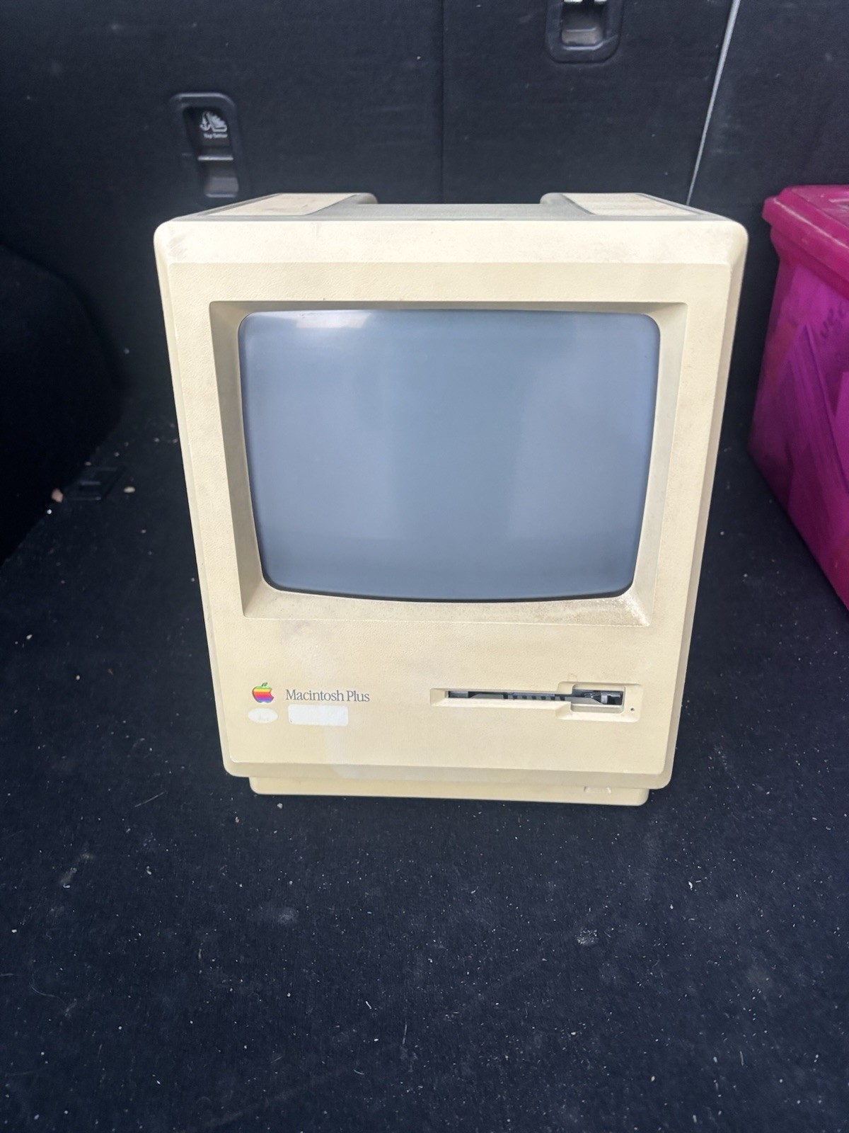 Vintage Apple Macintosh Plus 1Mb Desktop Computer Model M0001A For Parts