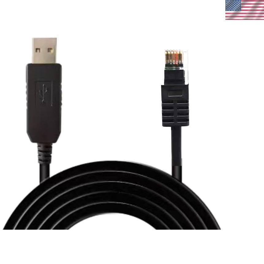 High-Quality 5Ft USB to RJ11 Cable - Perfect for Data Transfer & Radar Detectors