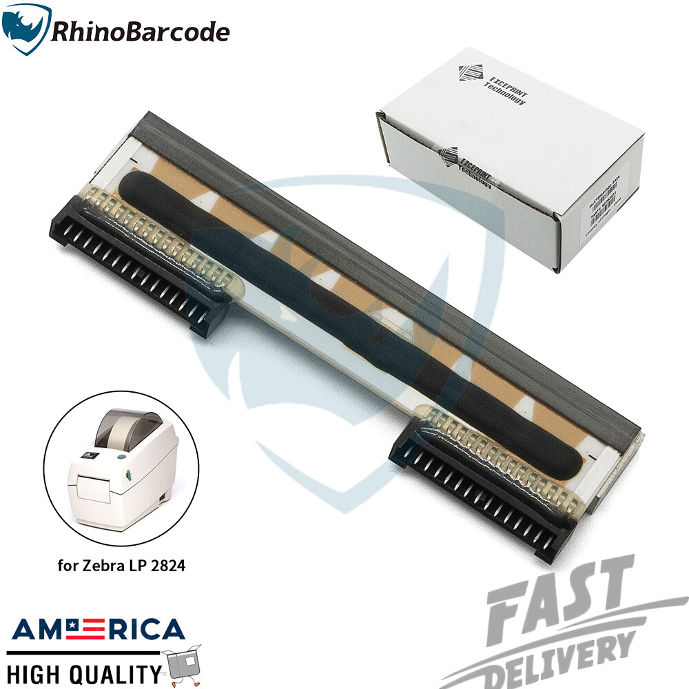 For Zebra Printhead LP2824 TLP2824 Thermal Label Printer G105910-102 203dpi