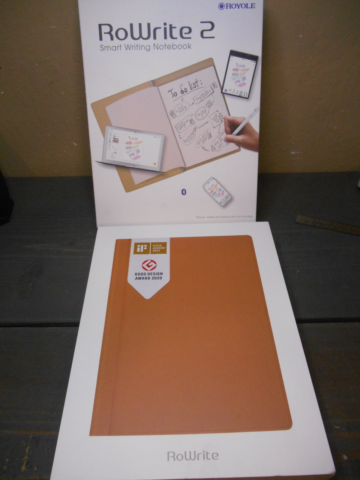 Royole RoWrite 2 Smart Writing Notebook With Real Paper Pen Writing Great Shape