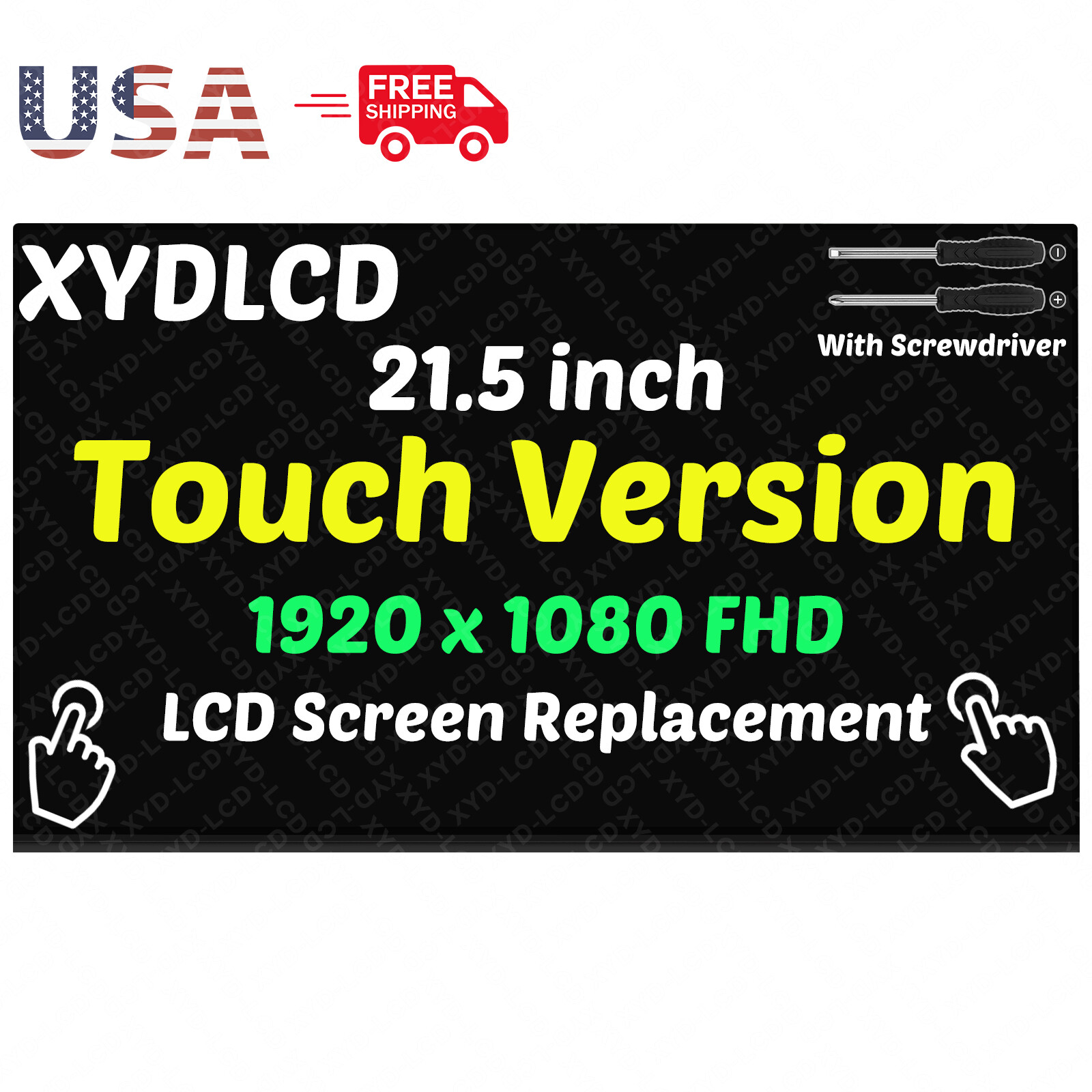 HP Pavilion 22-DF0023W 21.5" LCD Touch Screen Display LM215WFA SS E3 L91002-002
