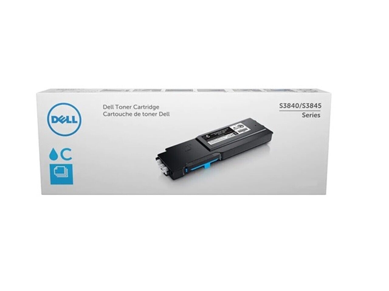 NEW SEALED Dell K6PKK S3840cdn S3845cdn CYAN Toner Cartridge 3000 Pages