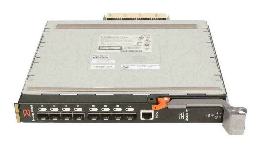 Dell Brocade Enterprise M6505 24-Port 16Gb/s FC Blade Switch 7M6XJ For M1000e