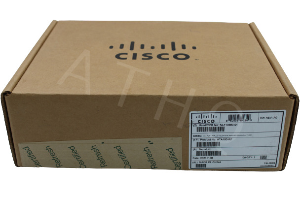 Cisco ATA 190 Analog Telephone Adapter - Black