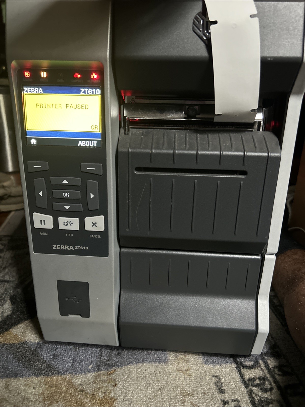 Zebra ZT610 Industrial Thermal Printer 