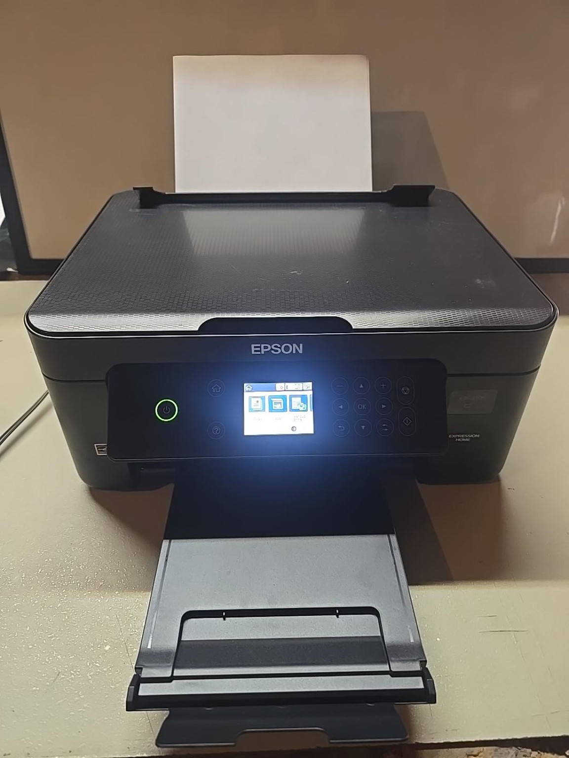 Epson XP-4105 Wireless All-in-One Printer Scanner Tested Needs Yellow Ink