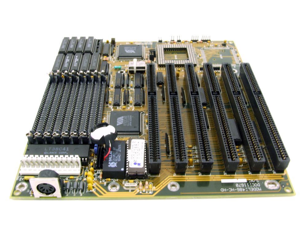 First International Computer 486-VC-HD 11670 VIA Motherboard PGA169 256KB Cache