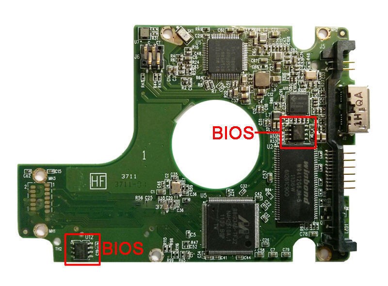 Board Number: 2060-771801-002 REV A/P1 For PCB Digital Logic HDD Board