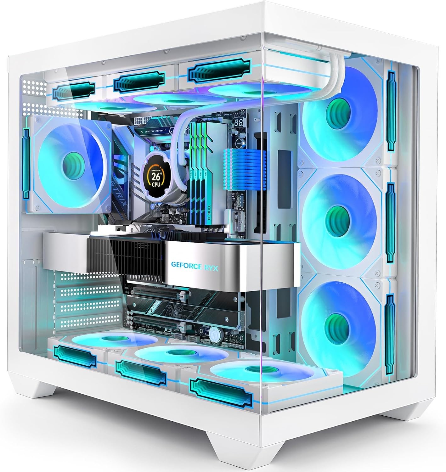 Custom Gaming PC Desktop Computer Build  Components in the description 