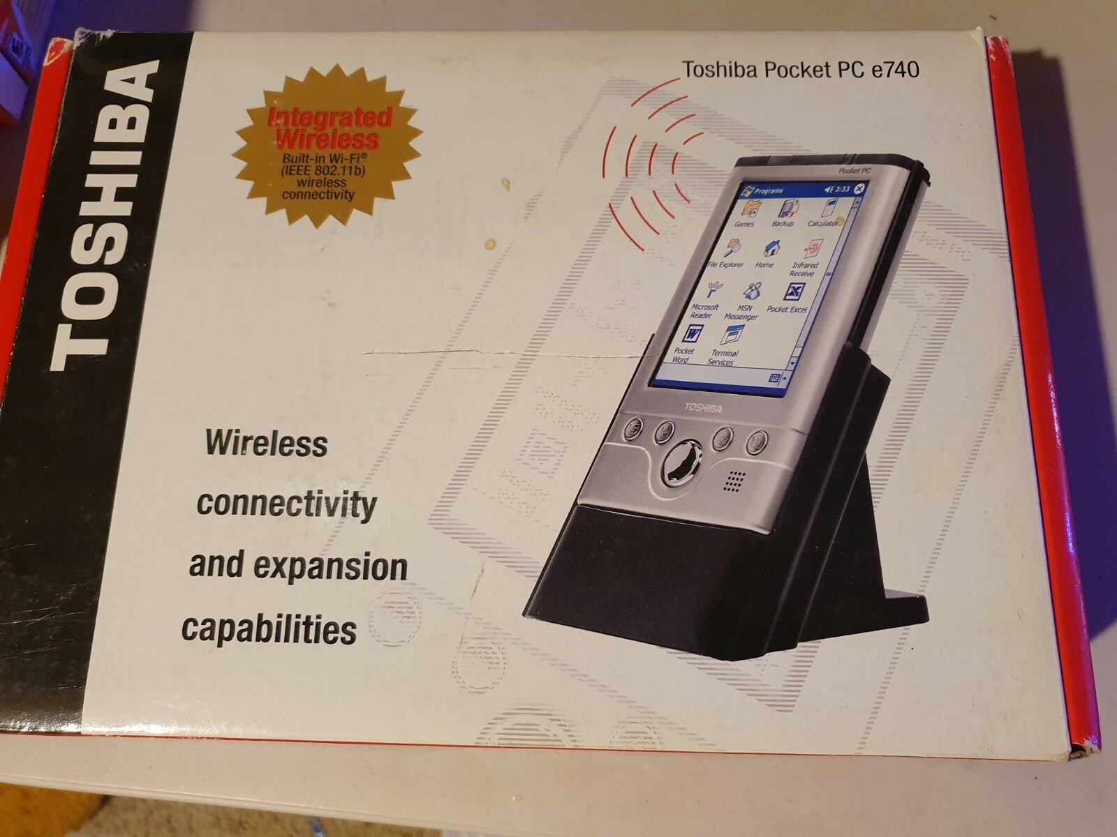 Toshiba Pocket Pc e740 Vintage Low Production